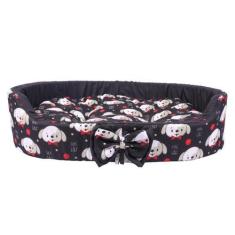 Imagem de Cama Europa oval para cachorro/gato envio imediato tamanho 2 - Mimos P