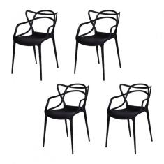 Imagem de Conjunto Com 4 Cadeiras Solna Allegra De Polipropileno 
