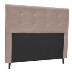 Imagem de Cabeceira Luna para Cama Box Solteiro 90 cm Suede D'Rossi