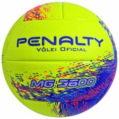 Bola Vôlei Penalty VP 5000 - Amarelo/Roxo/Preto - Bola Vôlei Penalty VP  5000 - Amarelo/Roxo/Preto - Penalty