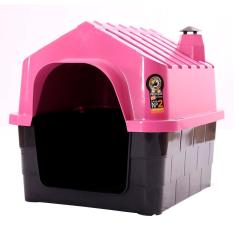 Imagem de Casa Durahouse Rosa para Cães - Tam. 02