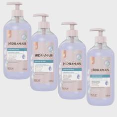 Imagem de KIT 4 Sabonete Gel Perfume Bebe Hidratação e Maciez 500 ml Hidramais