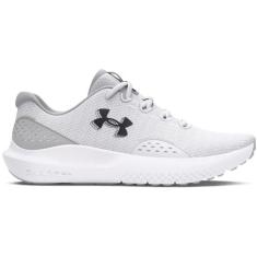 Imagem de Under Armour Tênis de corrida masculino Charged Surge 4, (100) Branco/Cinza Halo/Preto, 41