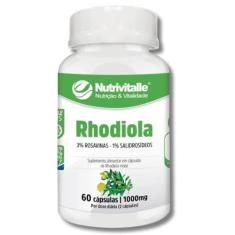 Imagem de Rhodiola Rosea Nutrivitalle 60 Capsulas 1000mg