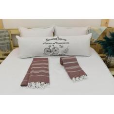 Imagem de Travesseiro De Corpo Body Pillow Natural 40x130cm Vintage French - FAS