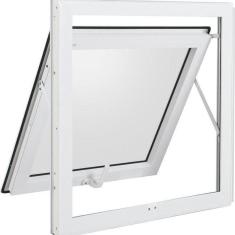 Imagem de Janela Maxiar De Banheiro Esquadrias Brasil 65x65 Branco f123