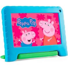 Imagem de Tablet Multilaser Peppa Pig  32Gb + Tela 7 Pol. - Preto - Nb375 - Multilaser