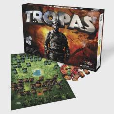 Imagem de Jogo de Tabuleiro Estratégico Tropas - 154 Peças