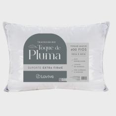 Imagem de Travesseiro Toque de Pluma Lavive 400 Fios Suporte Extra Firme