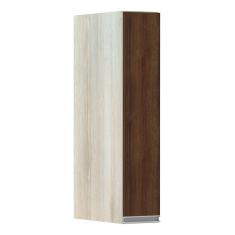 Imagem de Armário Para Cozinha 15cm 1 Porta Lis Legno Crema C/Nogueira