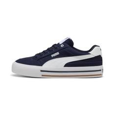 Imagem de PUMA Tênis masculino clássico Vulc, Novo azul marinho-puma branco, 39