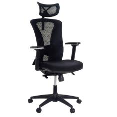 Imagem de Cadeira Office Presidente Ergon.(NR17), Mec. Sincron, Assento/Braços Reguláveis, Encosto Tela