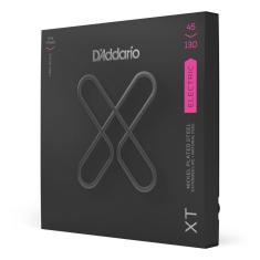 Imagem de Encordoamento Para Baixo 5 Cordas Escala Longa .045-.130 Revestida Banhada A Niquel D`Addario Xt Xtb45130