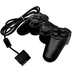 Imagem de Controle para PlayStation 2 DualShock Com Fio Analógico com Vibração