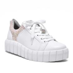 Imagem de Tênis Casual Flatform Via Marte Maxi Glitter Tratorado 23-10901-Feminino