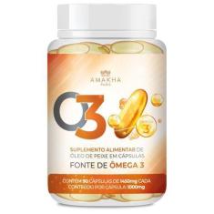 Imagem de Suplemento Alimentar Ômega 3 O3 Amakha Paris 90 Cápsulas
