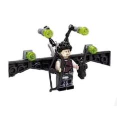 Imagem de Boneco Blocos De Montar Gavião Arqueiro Veículo - Mega Block Toys