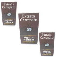 Imagem de Kit 3 Perfume Proande Extrato Carrapato Atrativo Masculino Feminino Ri