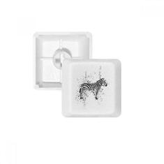 Imagem de Mexican Pinto teclado mecânico simples preto e branco PBT kit de atualização para jogos