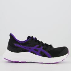 Imagem de Tênis Asics Jolt 4 Feminino Preto e Roxo-Feminino