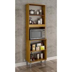 Imagem de Paneleiro 2 Portas 1 Nicho Melissa Cinamomo/grafite