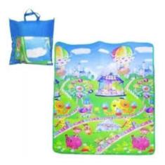 Imagem de Tapete Infantil Bebe Portátil Dobrável Térmico 180cmx117cm - Makeda