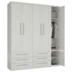 Imagem de Guarda-Roupa 5 Portas 6 Gavetas Modular 1310 Ilan Carvalho