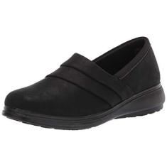 Imagem de Easy Street Tênis Plano Feminino, Preto, 6 X-Wide