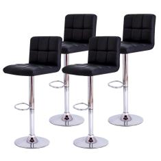 Imagem de Kit 04 Banqueta Gomos Pretas Cozinha 3-35