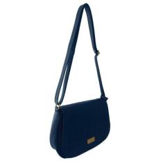 Imagem de Bolsa Transversal Topgrife Couro ul Marinho