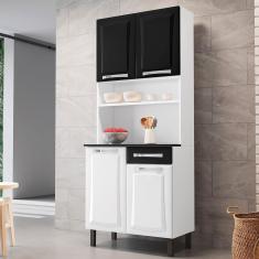 Imagem de Cozinha Compacta 1 Gaveta 4 Portas Compacta Itatiaia