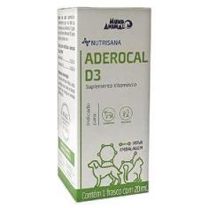 Imagem de Nutrisana Aderocal D3 20Ml - Mundo Animal