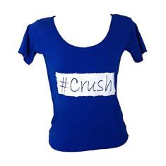 Imagem de Blusa T-Shirt Viscolycra Frases Crush