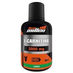 Imagem de l - carnitina 2000 mg, New Millen, Limão frasco 500 ml