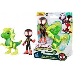 Imagem de Boneco Miles E Electrosaurus Dino-Webs - Hasbro G0121