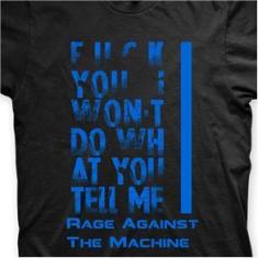 Imagem de Camiseta Rage Against The Machine  e  Claro em Silk 100% Algodão