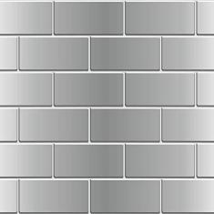 Imagem de Papel de Parede Tijolo Metálico