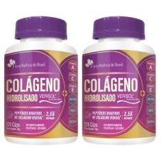 Imagem de Kit 2X Colágeno Verisol Vitaminas 120 Cápsulas Flora Nativa - Flora Na