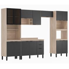 Imagem de Cozinha Modulada 5 Peças Fi0001 Avena Grafito