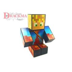Imagem de Boneco Articulado Minecraft Lopers 35cm - Algazarra