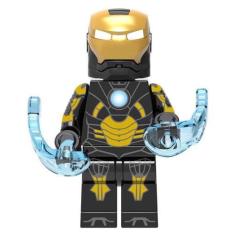 Imagem de Boneco Blocos De Montar Homem De Ferro Armadura Mark Mk20 - Mega Block