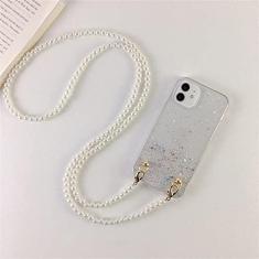 Imagem de Colar Crossbody Cordão Pulseiras Corrente Estrela Brilho Capa de Telefone para iphone 11 12 13 Pro Max mini XR X XS 6 7 8 plus, A, para iphone 8 plus