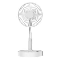 Imagem de Ventilador Portátil Silencioso Dobrável 7200mah Retrátil Usb Branco Mo