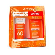 Imagem de Kit Actine Protetor Solar FPS60 Cor Universal 40g e Ganhe Gel de Limpeza Actine 40g