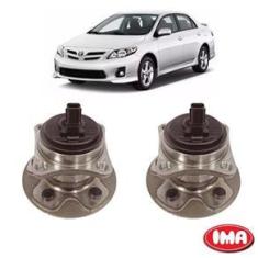 Imagem de Par Cubo Da Roda Traseira Com Rolamento - Corolla 2009 A 2014 - AL-867