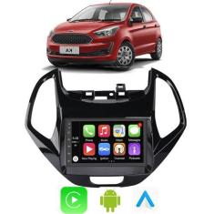 Imagem de Kit Multimidia Ford Ka 2018 2019 2020 2021 7" CarPlay Android Auto Voz