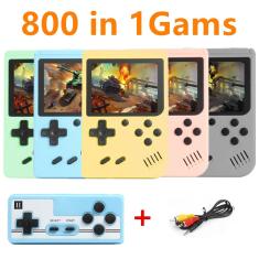 Imagem de 800 em 1 jogos mini portátil retro console de vídeo handheld jogadores do jogo menino 8 bit 3.0