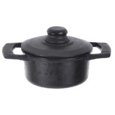 Imagem de Caçarola Ferro Fundido Alças De Ferro Tampa Ferro 3,8 Lt