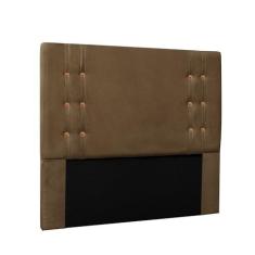 Imagem de Cabeceira Cama Box Queen 160cm e Recamier Gênova Suede S04 - D'Rossi