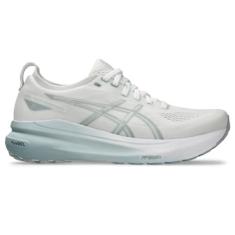Imagem de ASICS GelKayano 31 Tênis de corrida feminino, Branco/cinza golfinho, 41